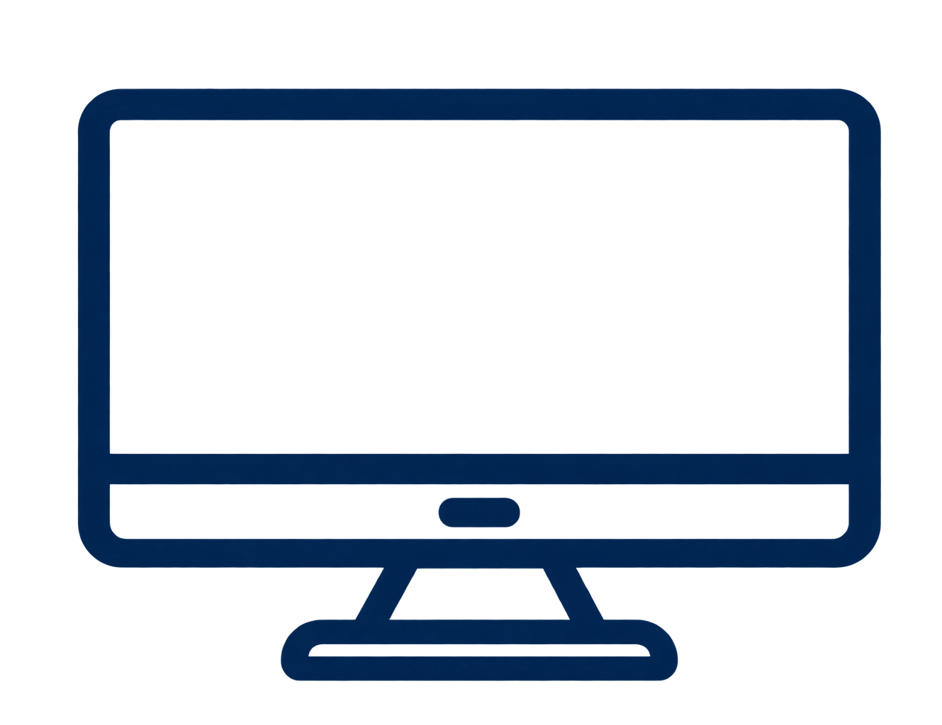 Minimal Navy Computer Monitor Icon.png